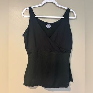 SPANX V neck compression tank top slimming stretchy shapewear